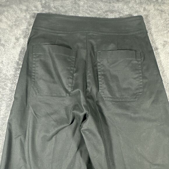 J Crew Ultra Wide Leg Chinos Sz6 Black High Rise Office Y2K 90s Dress Pants - Picture 9 of 9